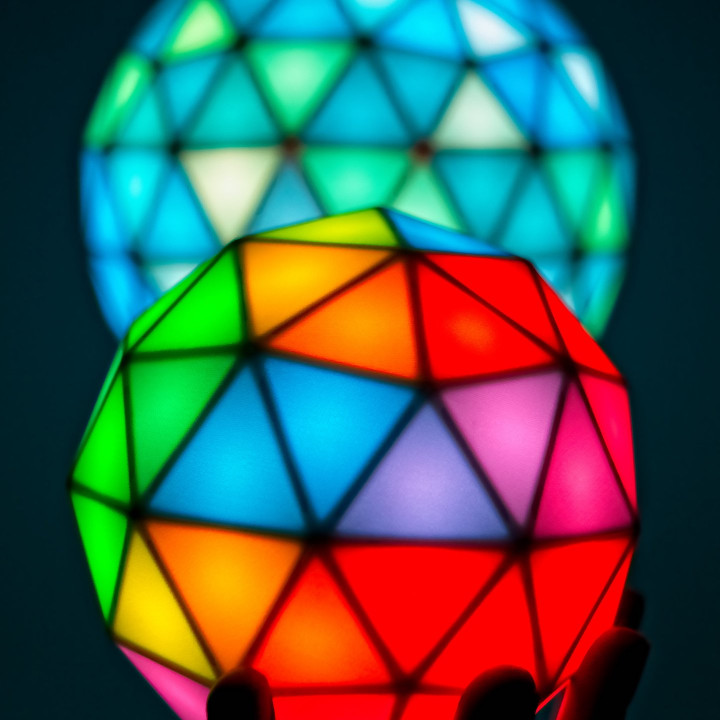 Geodesic(k) RGB LED Spheres image