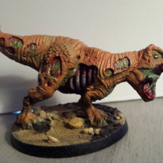 Picture of print of Undead TRex