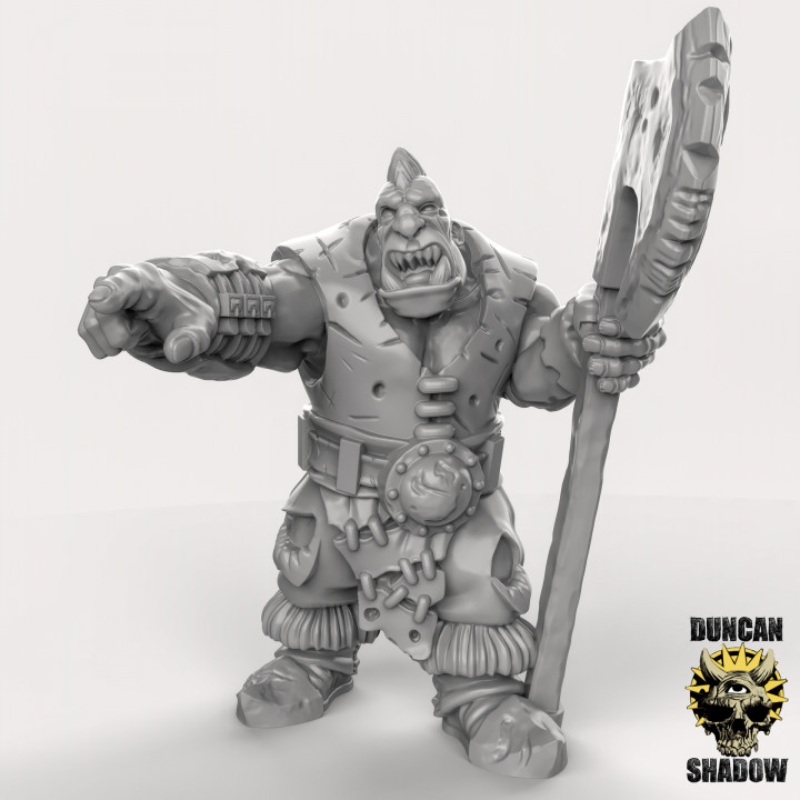 Ogres With Double handed weapons (pre Supported) image