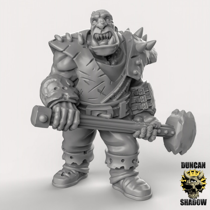 Ogres With Double handed weapons (pre Supported) image