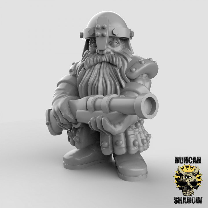Dwarves with Rifles (pre supported) image
