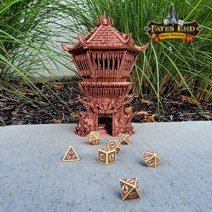 Barbarian Dice Tower - SUPPORT FREE! image