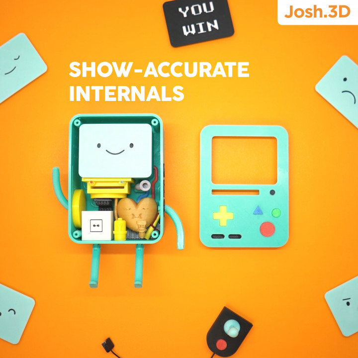 下载 BMO - with show accurate internal parts! 通过 Joshua Sanchez