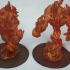 Fire Elementals (Pre Supported) print image