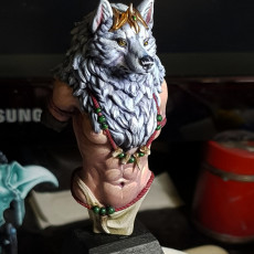 Picture of print of Oleana the Werewolf Queen bust pre-supported Cet objet imprimé a été téléchargé par Daniel Ruiz Vega
