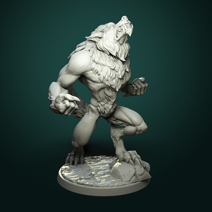 Furious Werewolf (2 variants) pre-supported image