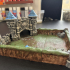 Dice BattleFields - Human Castle & Orcish Tower (Modular dice tower + tray) print image