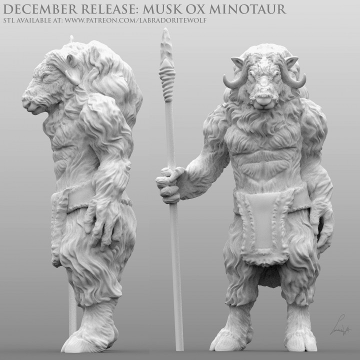 Musk Ox Minotaur image
