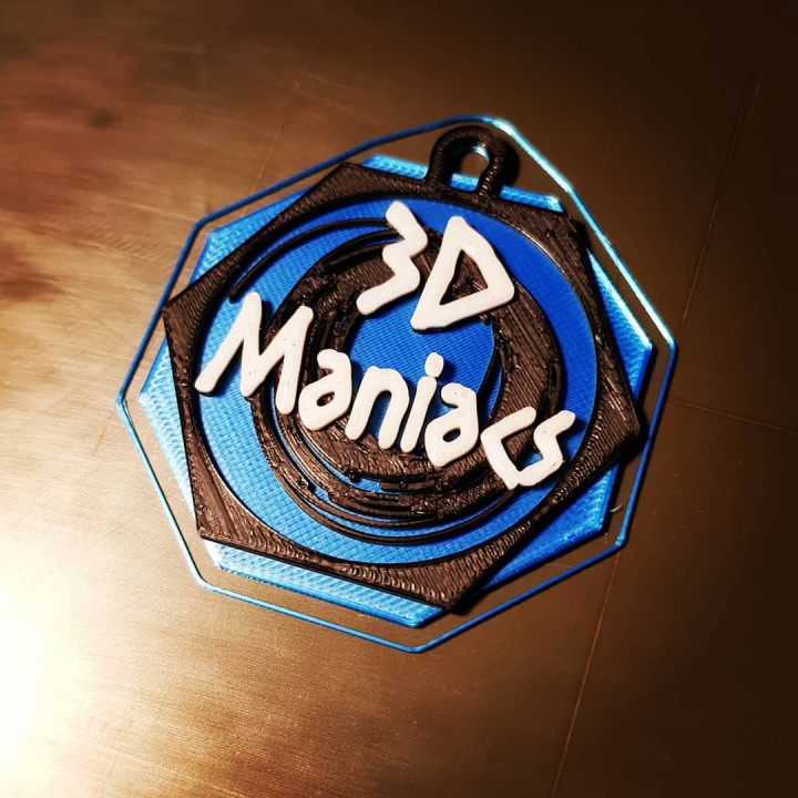 3D Maniacs Logo image