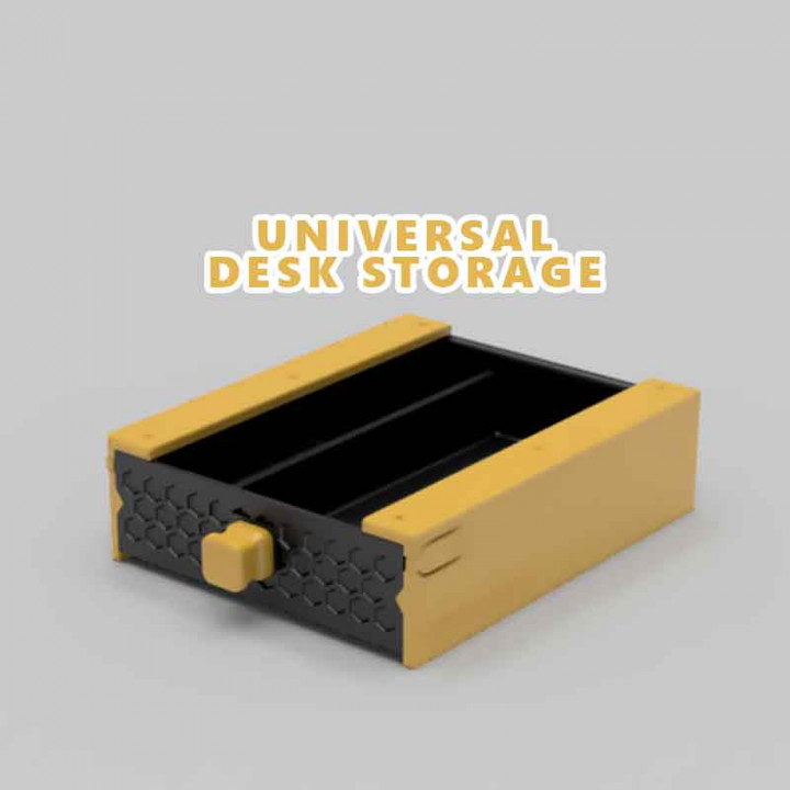 Universal desk storage image