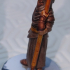 FREE – Night’s Cult Follower with Spear - Pose 1 – 3D printable miniature – STL file print image