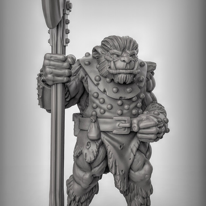 Bugbears with Halberds (pre supported)