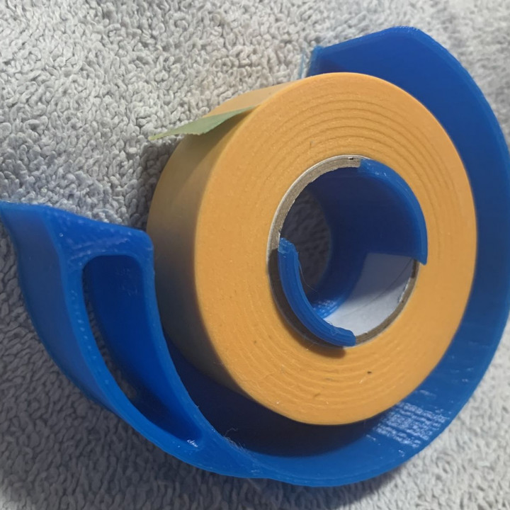 3D Printable Tamiya Masking Tape Dispensers (6mm, 10mm, 18mm) by GC Baker