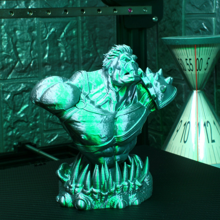 Planet Hulk Bust Support Free Remix image