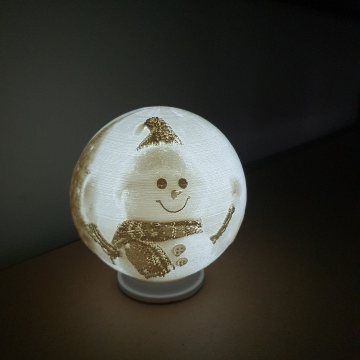 Snowman Globe image