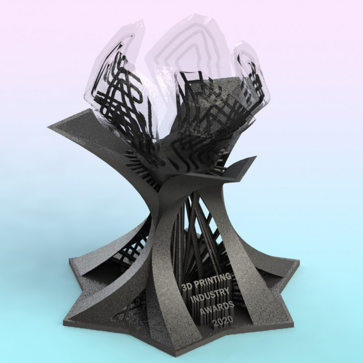 2020 3D Printing Industry Awards Trophy image