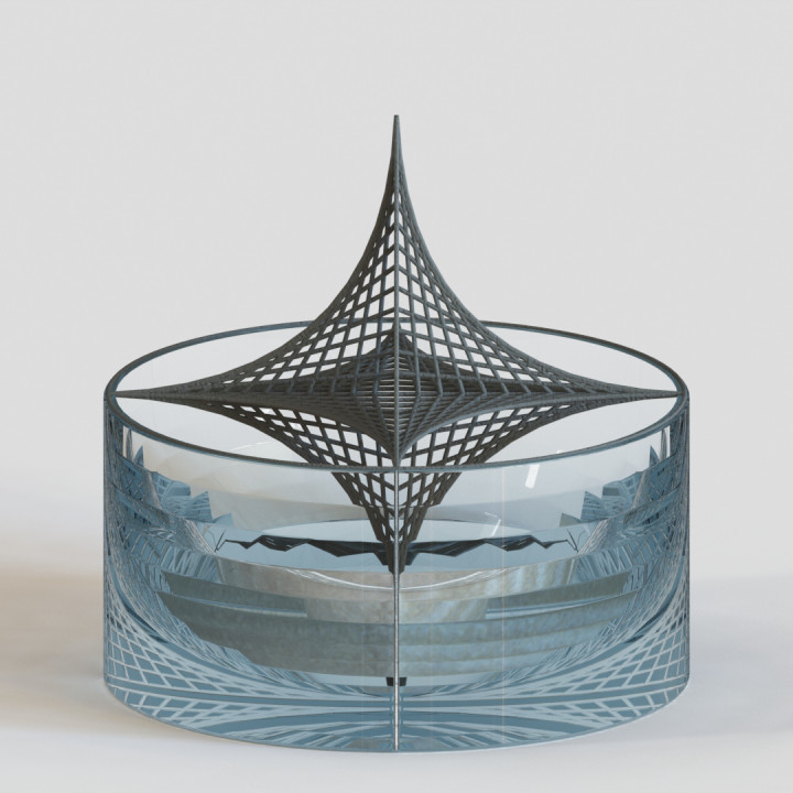 3D Grid Trophy image