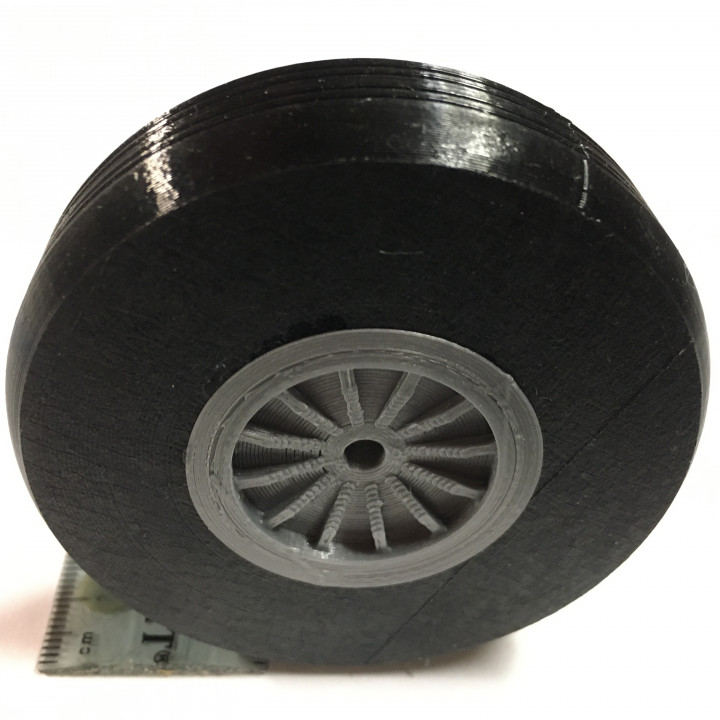 Model aircraft wheels on sale