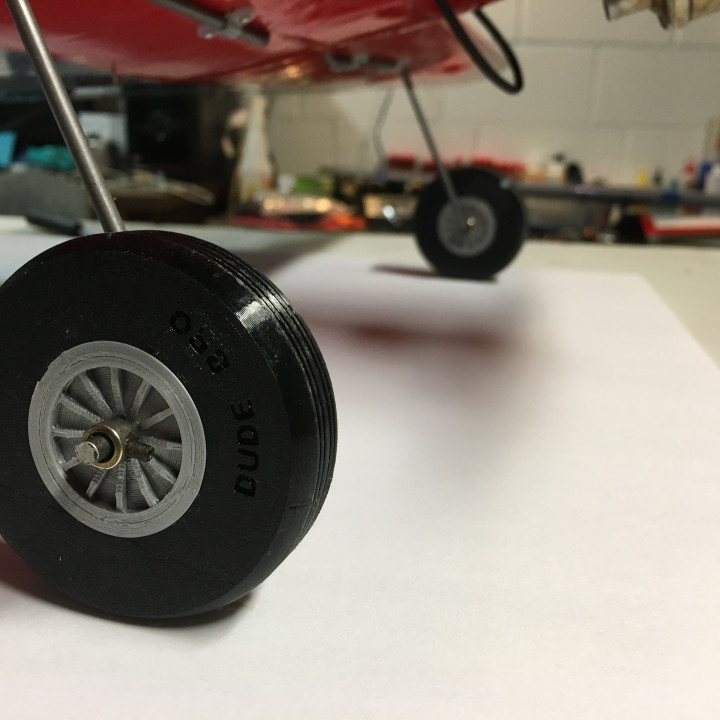 R/C Airplane Wheel 70mm/2.75" image