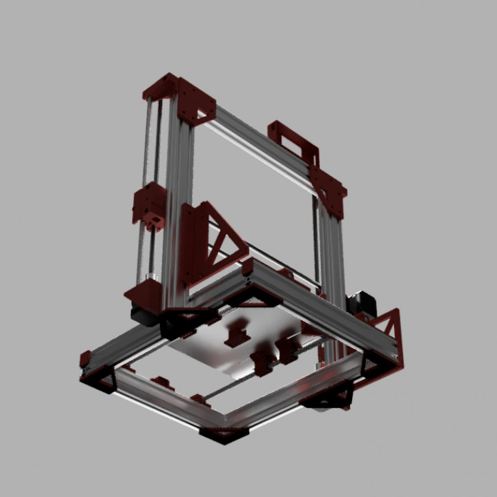 CMI3 - Metal Frame for CTC I3 Pro B (Anet A8 Clone) image