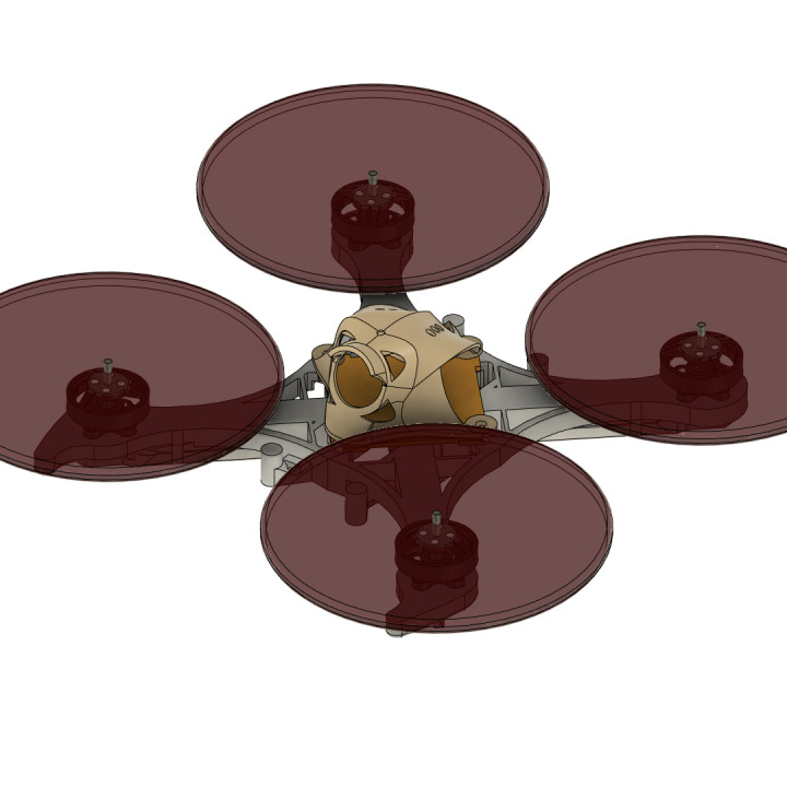 Ossum Plastique 2.5" Drone Frame image