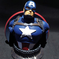 Picture of print of WICKED MARVEL AVENGERS CAPTAIN AMERICA Support Free Remix