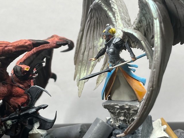 QUAI DE VALMY MOUTON　SERAPHIN 3D Print of Seraphin VS Demon by XClockwork