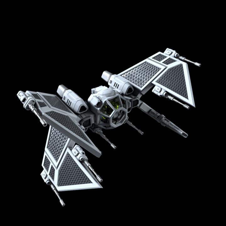 3D Printable Starfighter Modular System II by 2nd Dynasty