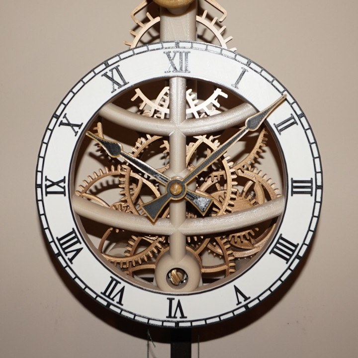 Small Pendulum Wall Clock image