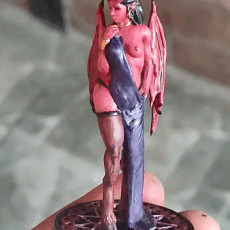 Picture of print of Succubus - Tabletop Miniature