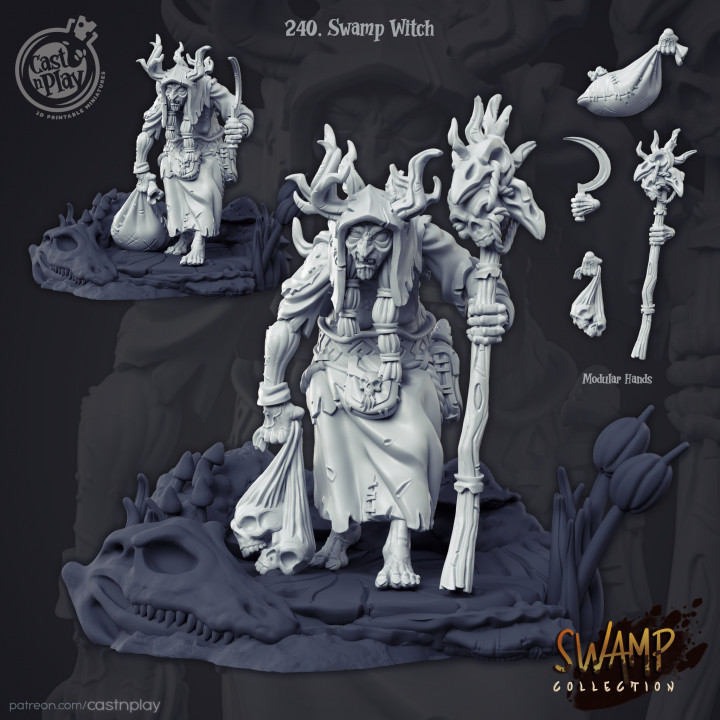 Swamp Witch (Pre-Supported) image