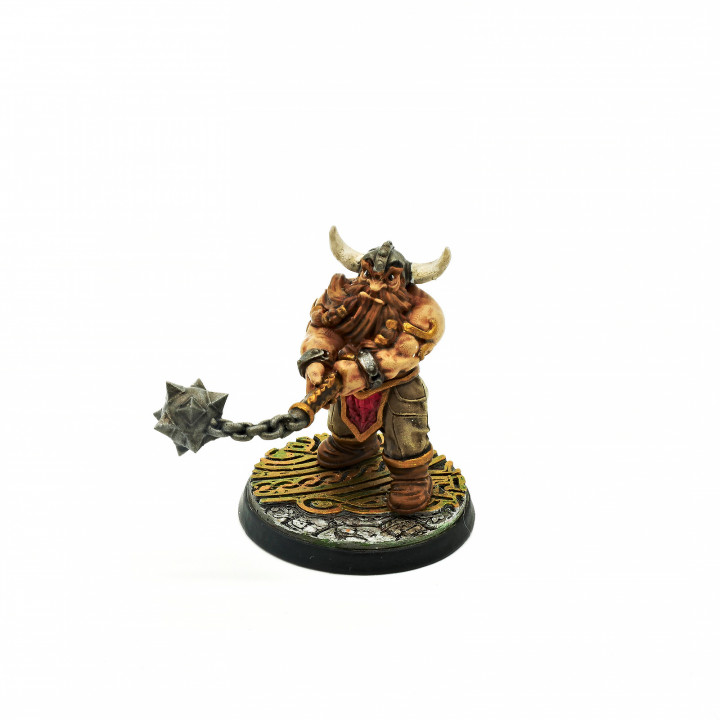 Doli The Smasher [PRE-SUPPORTED] Dwarf Fighter image