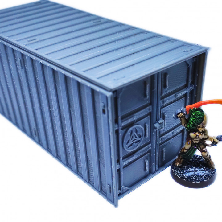 Containers for wargame terrain 6.25x6.25x15cm image