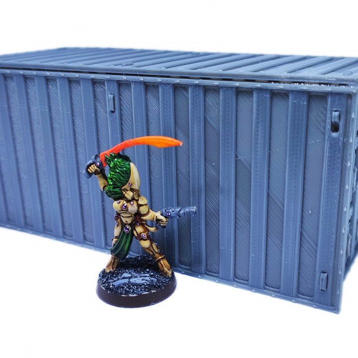 Containers for wargame terrain 6.25x6.25x15cm image
