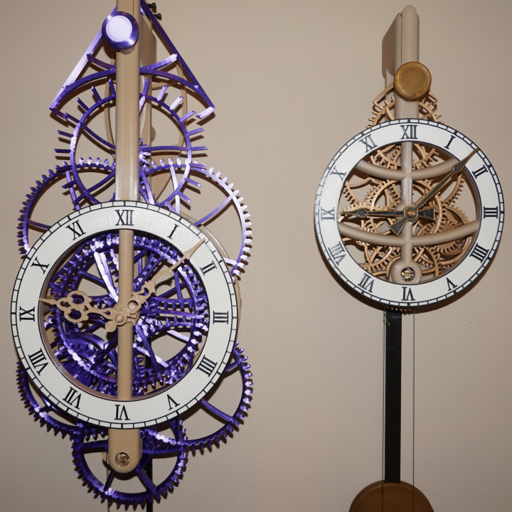 Large Pendulum Wall Clock image
