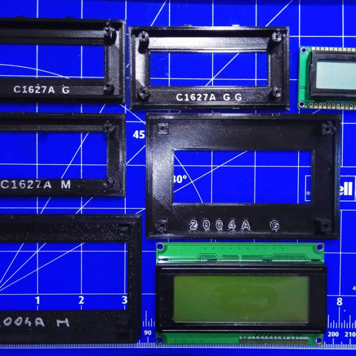 Universal Mounting Mask for LCD Modules image