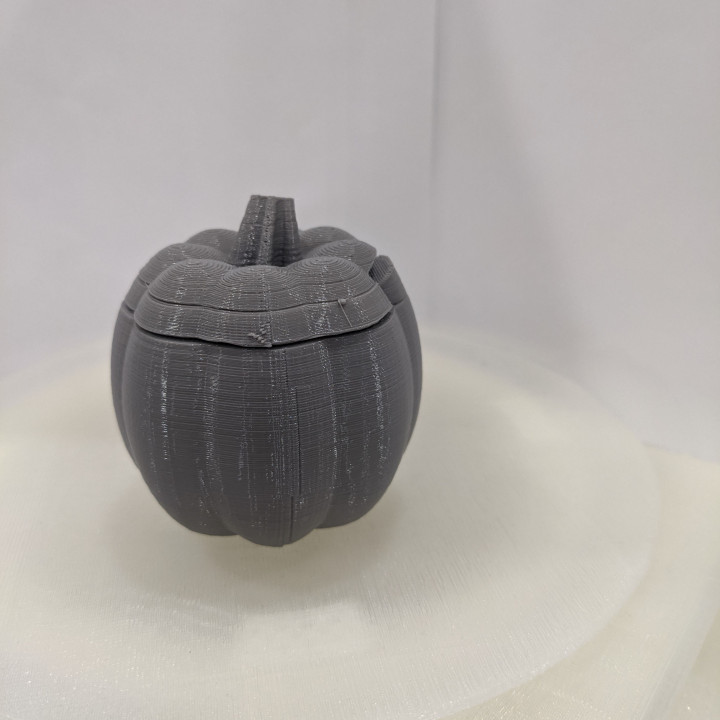 3D Printable Hollow Pumpkin for Tinkercad "carving" by Christopher A Shepp