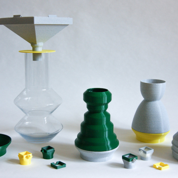 3D Printable Spirulina Cultivation Lid Steps by Spirulina Society