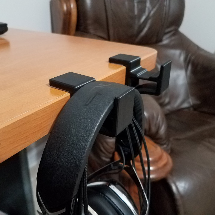 Headphone Hook Desk Clamp image