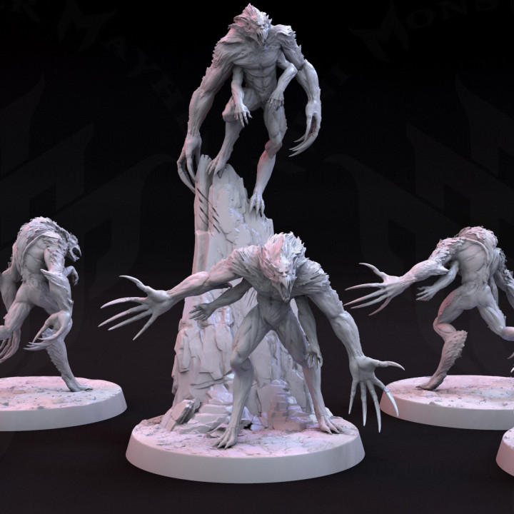 3D Printable Draegloth (Full Set) by Mini Monster Mayhem