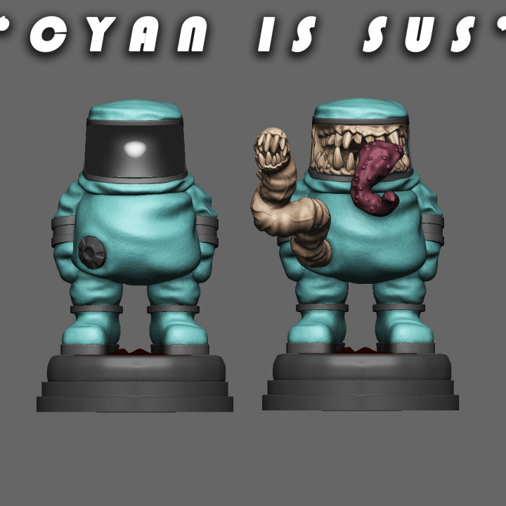 Cyan is Sus image