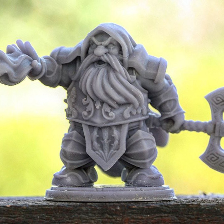 Dorfas The Eldritch Knight [PRE-SUPPORTED] Dwarf Cleric image