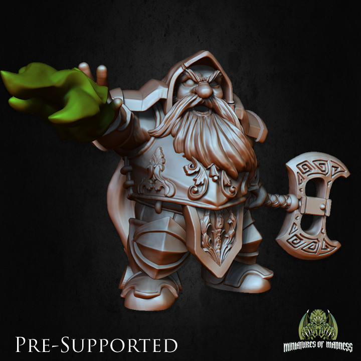 Dorfas The Eldritch Knight [PRE-SUPPORTED] Dwarf Cleric image