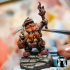Baldur The Adventurer [PRE-SUPPORTED] Dwarf Miner print image