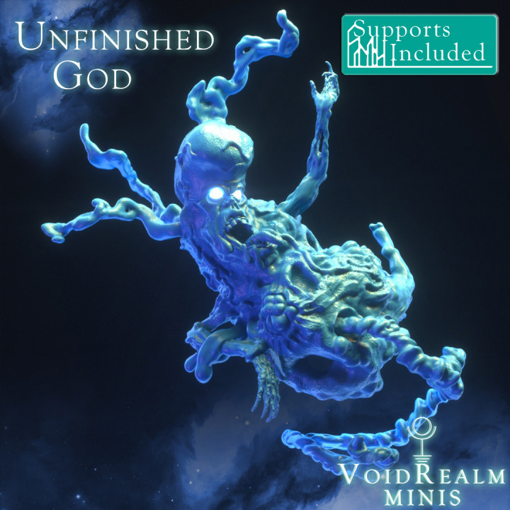 Unfinished God (SUPPORTS included) image