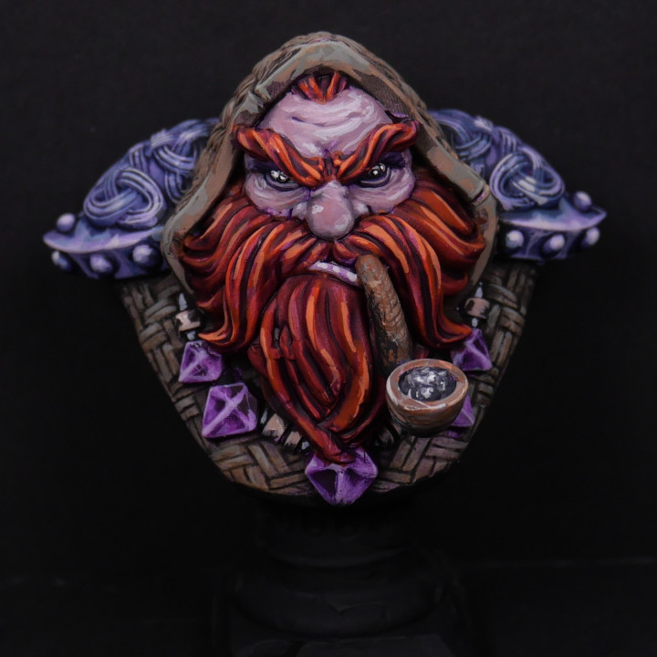 Bounty Hunter Bust [PRE-SUPPORTED] image