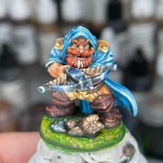 Picture of print of Dwarf Crossbowman Set [PRE-SUPPORTED] Soldier Fighter