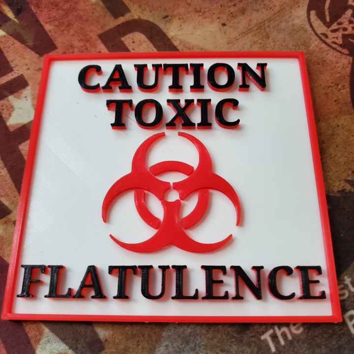 Toxic flatulence. image