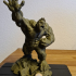 Crazy Hulk Support Free Remix print image