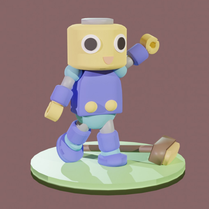 3D Printable Servbot by RetroCat